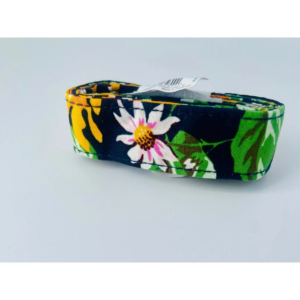Vera Bradley Wide Lanyard NWT SUNFLOWERS ID Badge Holder Keychain Retired